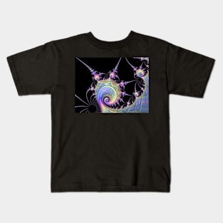 Fractal Snail Kids T-Shirt